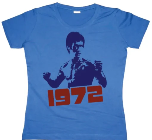 Bruce Lee 1972 Girly T-shirt