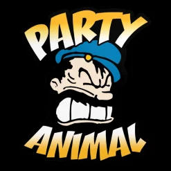 Brutus The Party Animal Sticker