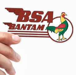 BSA Bantam Logo Sticker