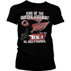 B.S.A. King Of The Queens Highway Girly Tee