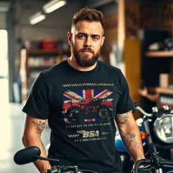 B.S.A. Motor Cycles - The Journey T-Shirt