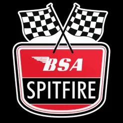 BSA Spitfire Logo Sticker