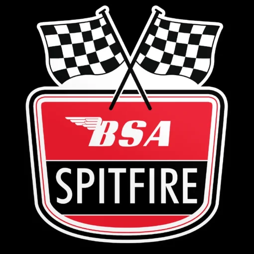 BSA Spitfire Logo Sticker