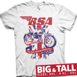 B.S.A. Union Jack Big & Tall T-Shirt