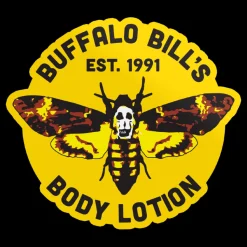 Buffalo Bill's Body Lotion Sticker