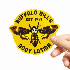 Buffalo Bill's Body Lotion Sticker