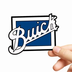 Buick Wordmark Logo Sticker