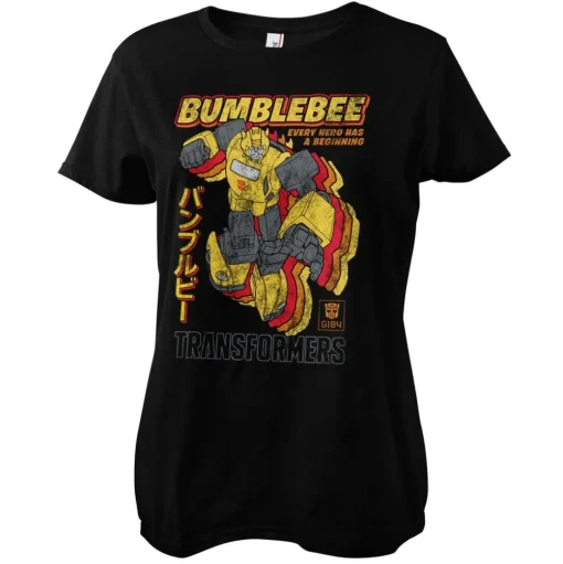 Bumblebee - Every Hero Has A Beginning Girly Tee