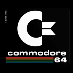 C64 Logotype Sticker