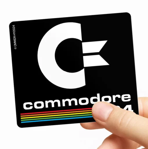 C64 Logotype Sticker