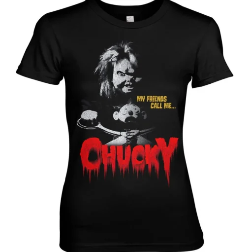 Call Me Chucky Girly Tee