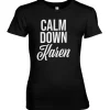 Calm Down Karen Girly Tee