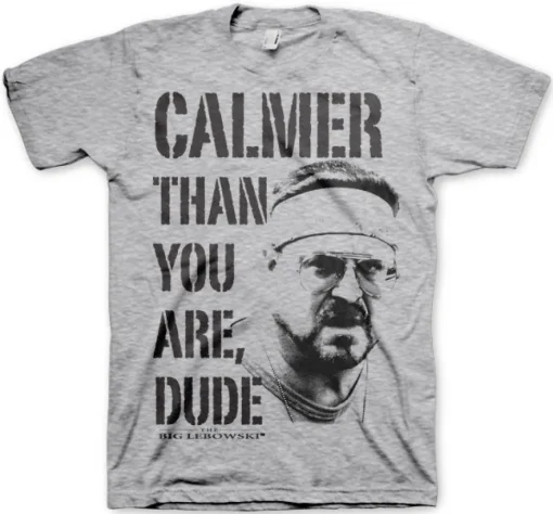 Calmer Than You Are, Dude T-Shirt