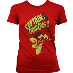 Captain Obvious! Girly T-Shirt
