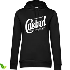 Castrol Script Logo Girly Hoodie