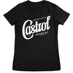 Castrol Script Logo Girly Tee