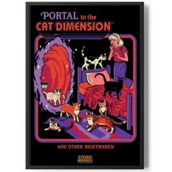 Cat Dimension Poster Standard