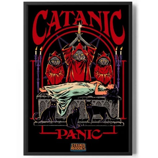 Catanic Panic Poster Standard