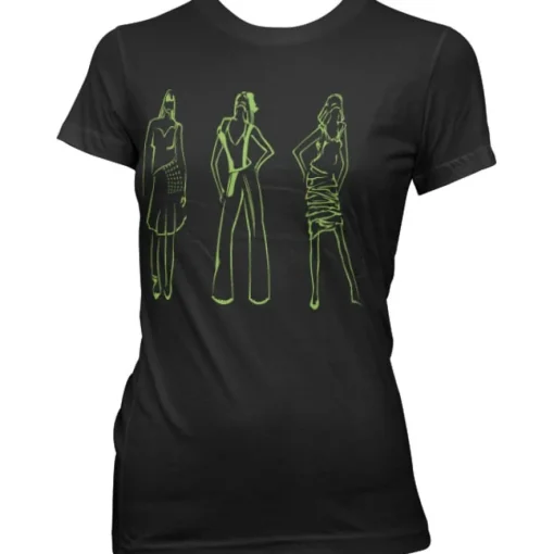 Catwalk Green Girly Tee