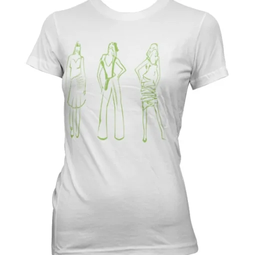 Catwalk Green Girly Tee