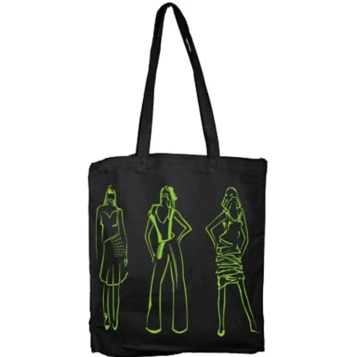 Catwalk Green Tote Bag