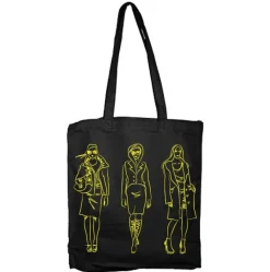 Catwalk Yellow Tote Bag