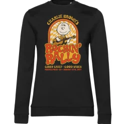 Charlie Browns Rockin Rally Girly Sweatshirt