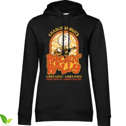 Charlie Browns Rockin Rally Girly Hoodie