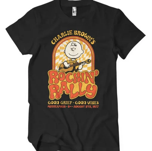 Charlie Browns Rockin Rally T-Shirt