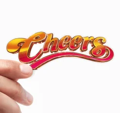 Cheers Logo Sticker