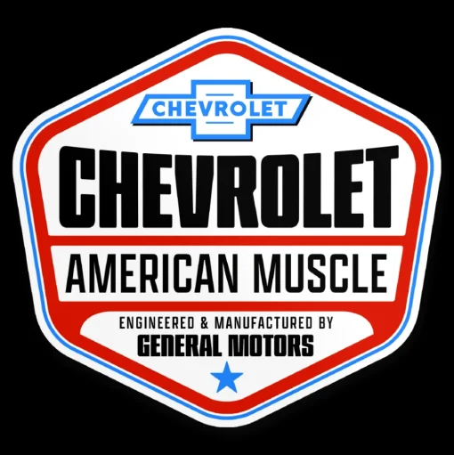 Chevrolet - American Muscle Sticker