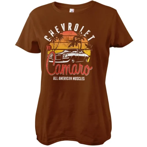 Chevrolet Camaro Sunset Girly Tee