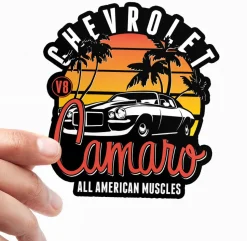 Chevrolet Camaro Sunset Sticker