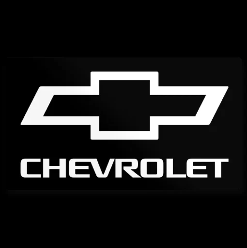 Chevrolet 1-color Logo Sticker