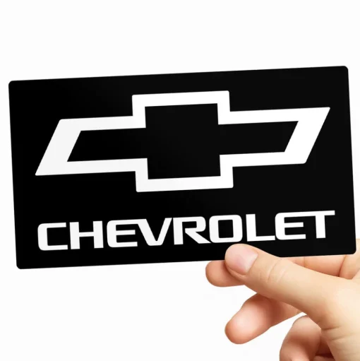 Chevrolet 1-color Logo Sticker