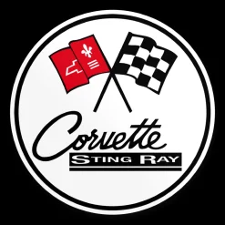 Chevrolet Corvette C2 Sting Ray Logo Sticker