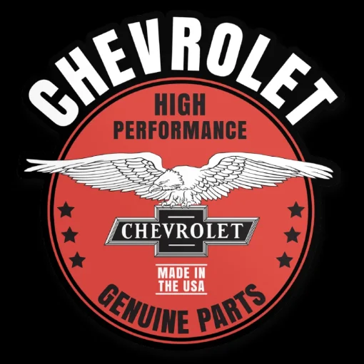 Chevrolet Genuine Parts Sticker