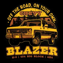 Chevy Blazer Off The Road Sticker
