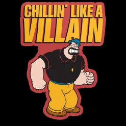 Chillin' Like Villain Sticker