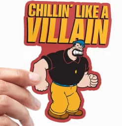 Chillin' Like Villain Sticker