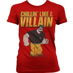 Chillin´Like A Villain Girly T-Shirt