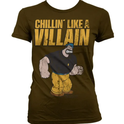 Chillin´Like A Villain Girly T-Shirt