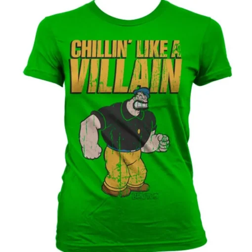 Chillin´Like A Villain Girly T-Shirt