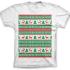 Christmas Knit Pattern Red/Green T-Shirt