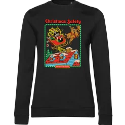 Christmas Safety Girly Sweatshirt