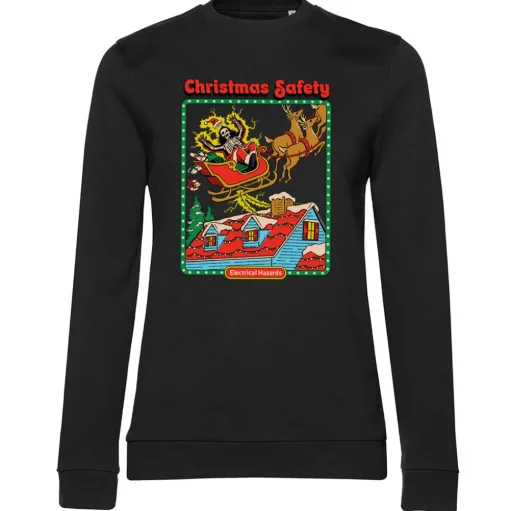 Christmas Safety Girly Sweatshirt