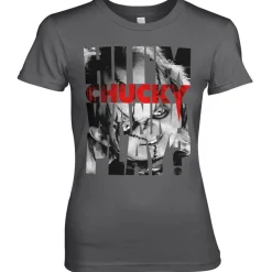 Chucky - Wanna Play Cutout Girly Tee