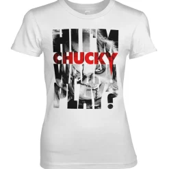 Chucky - Wanna Play Cutout Girly Tee