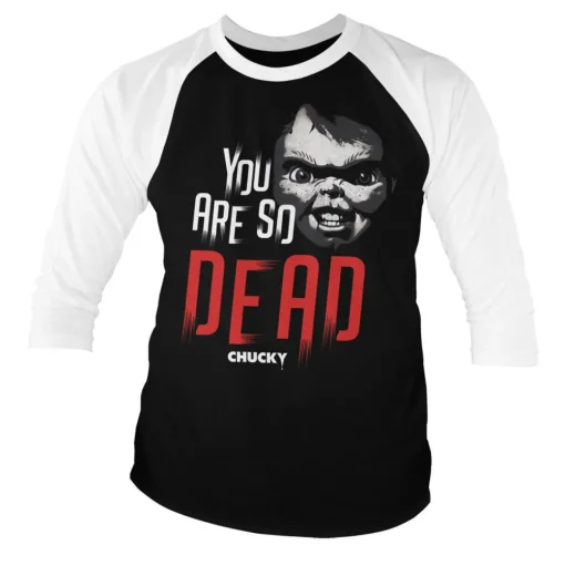 Chucky - You Are So Dead Baseball 3/4 Sleeve Tee