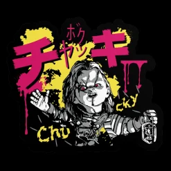 Chucky Graffiti Sticker